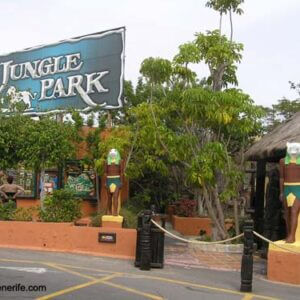 Jungle Park - Las Águilas It is the only authentic jungle with wild vegetation in Europe, hosting more than 300 animals. More than 100 different species with 3 amazing and unforgettable shows. Animals, nature and lots of fun.... Come and discover the fascinating Jungle Park